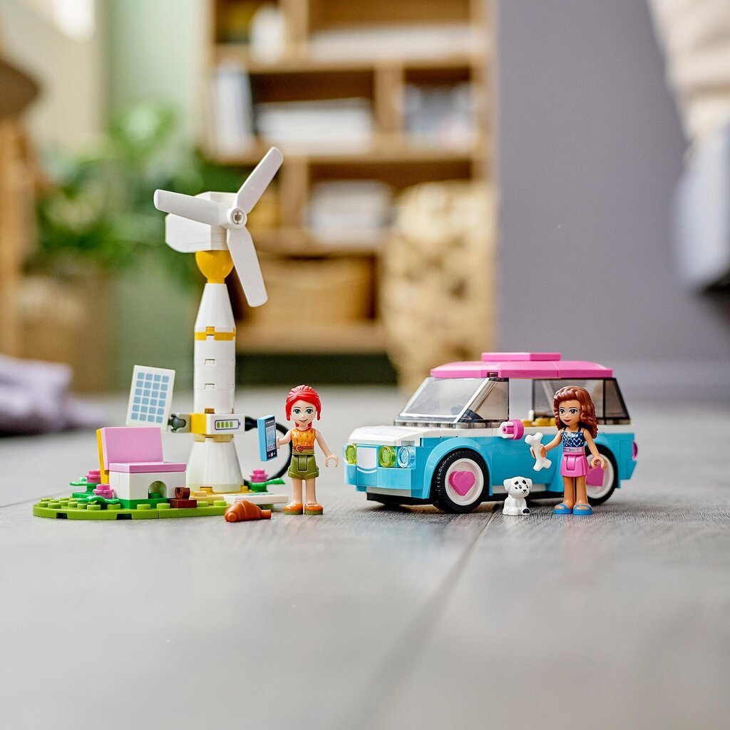 41443 LEGO® Friends Olivia elektrinis automobilis kaina ir informacija | Konstruktoriai ir kaladėlės | pigu.lt