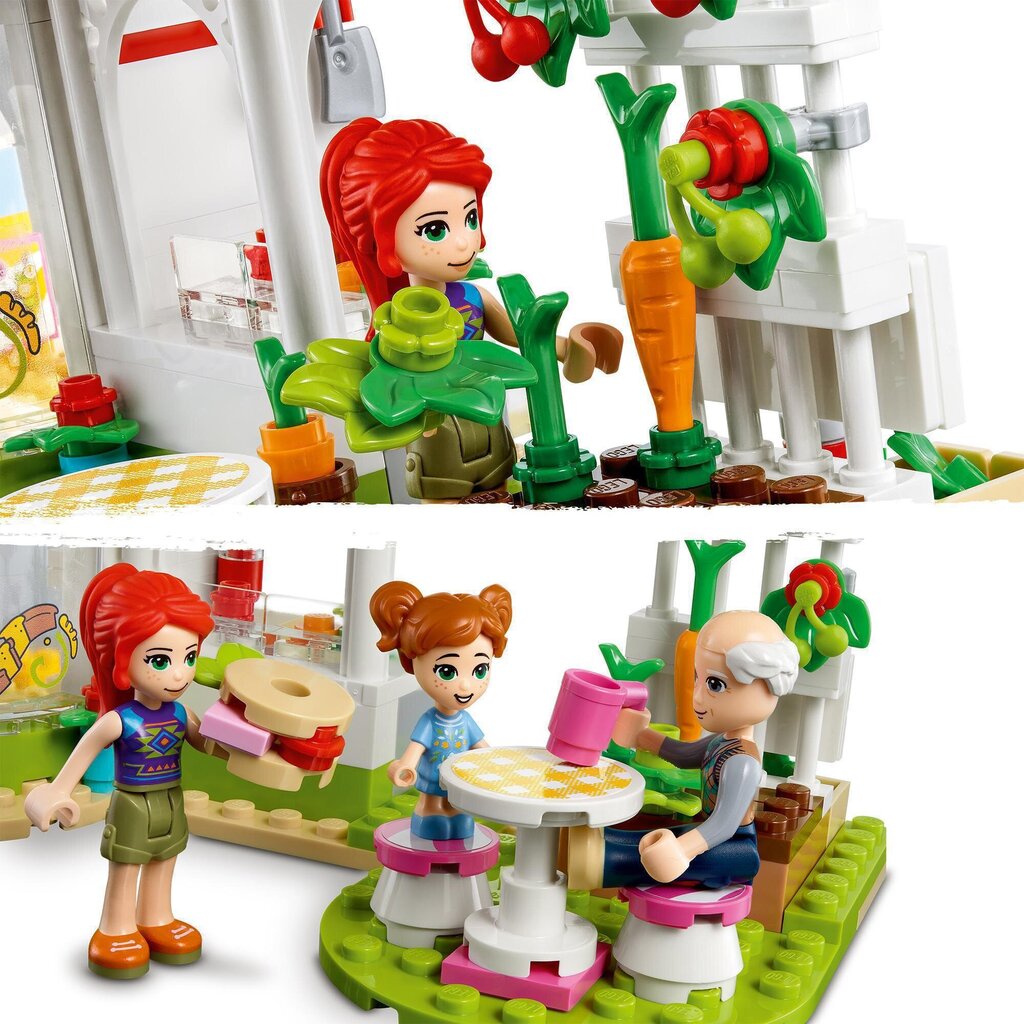 41444 LEGO® Friends Ekologiško maisto kavinė цена и информация | Konstruktoriai ir kaladėlės | pigu.lt