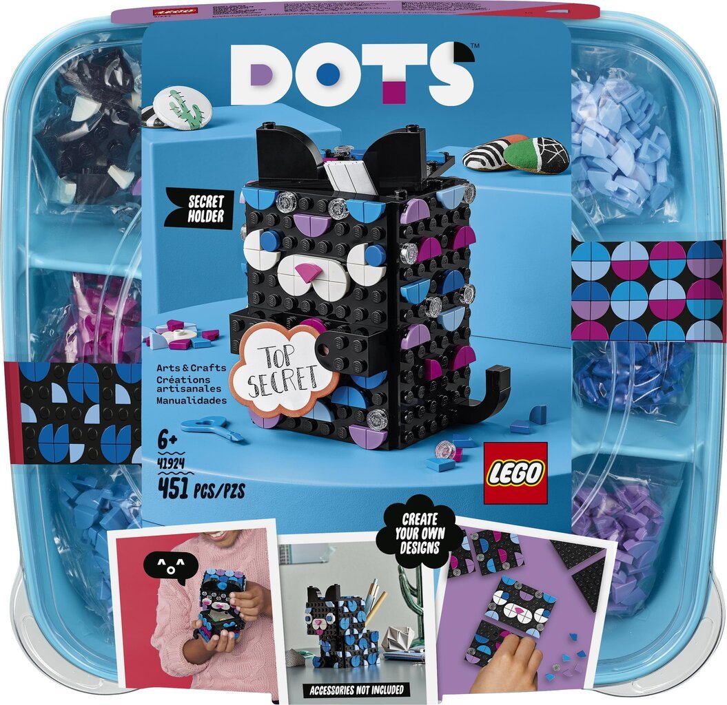 41924 LEGO® DOTS Paslapčių saugykla kaina ir informacija | Konstruktoriai ir kaladėlės | pigu.lt