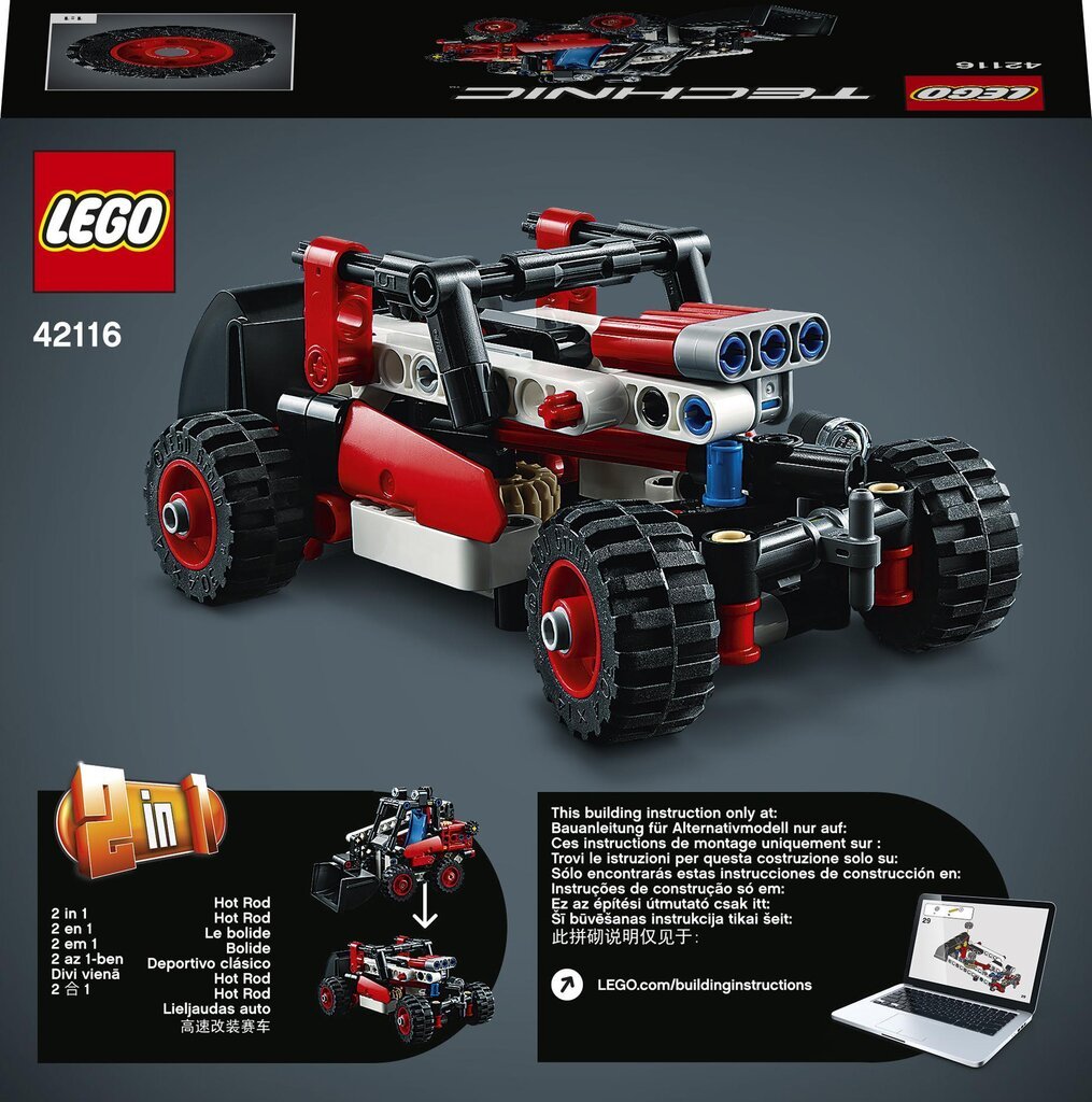 42116 LEGO® Technic Mini ekskavatorius цена и информация | Konstruktoriai ir kaladėlės | pigu.lt