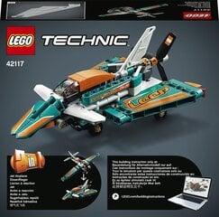 42117 LEGO® Technic Гоночный самолет цена и информация | Конструкторы и кубики | pigu.lt