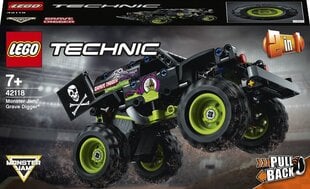  42118 LEGO® Technic Monster Jam Grave Digger цена и информация | Конструкторы и кубики | pigu.lt