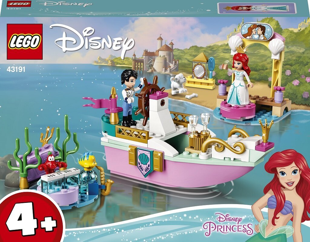 43191 LEGO® Disney Princess Праздничный корабль Русалки цена | pigu.lt