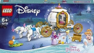 43192 LEGO® | Disney Princess Pelenės karališkoji karieta kaina ir informacija | Konstruktoriai ir kaladėlės | pigu.lt