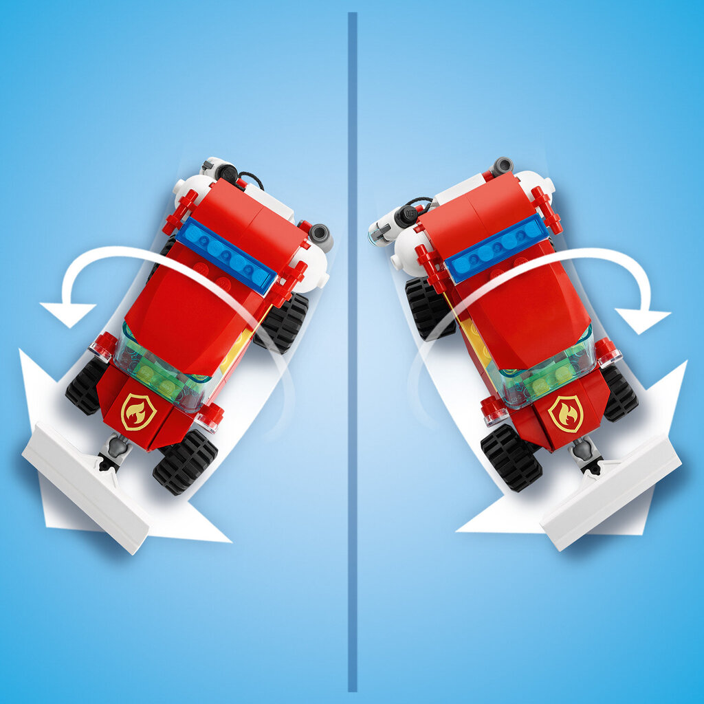 60279 LEGO® City Ugniagesių gelbėtojų sunkvežimis kaina ir informacija | Konstruktoriai ir kaladėlės | pigu.lt