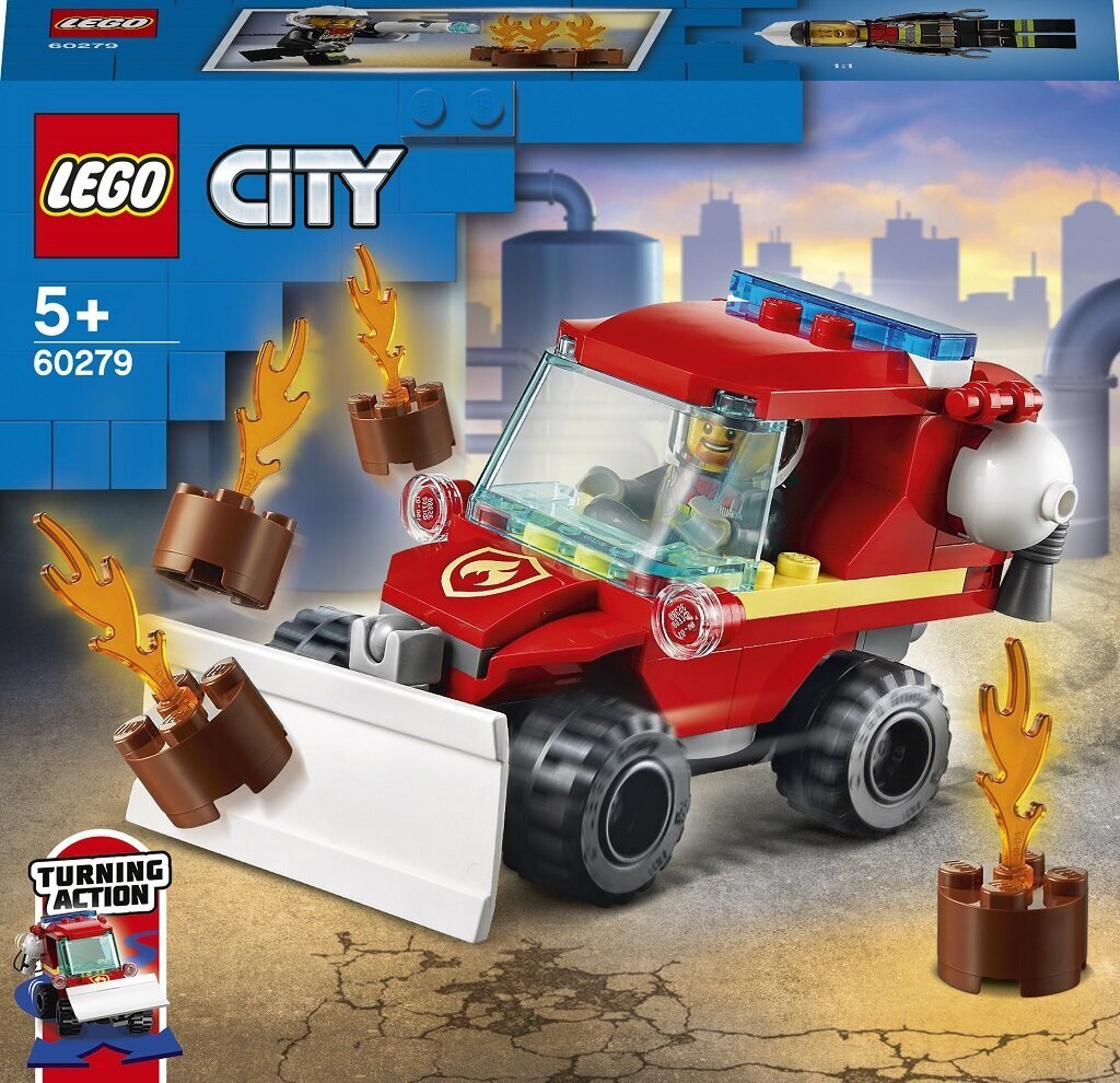 60279 LEGO® City Ugniagesių gelbėtojų sunkvežimis цена и информация | Konstruktoriai ir kaladėlės | pigu.lt