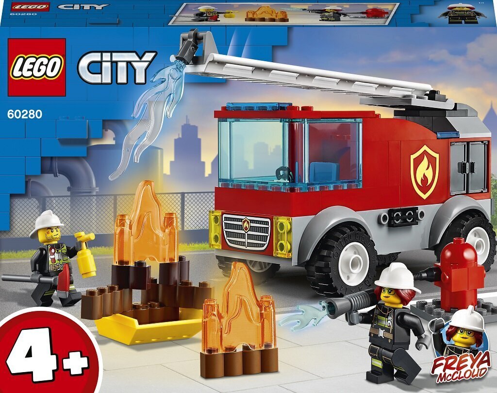 60280 LEGO® City Fire Пожарный автомобиль с лестницей цена | pigu.lt