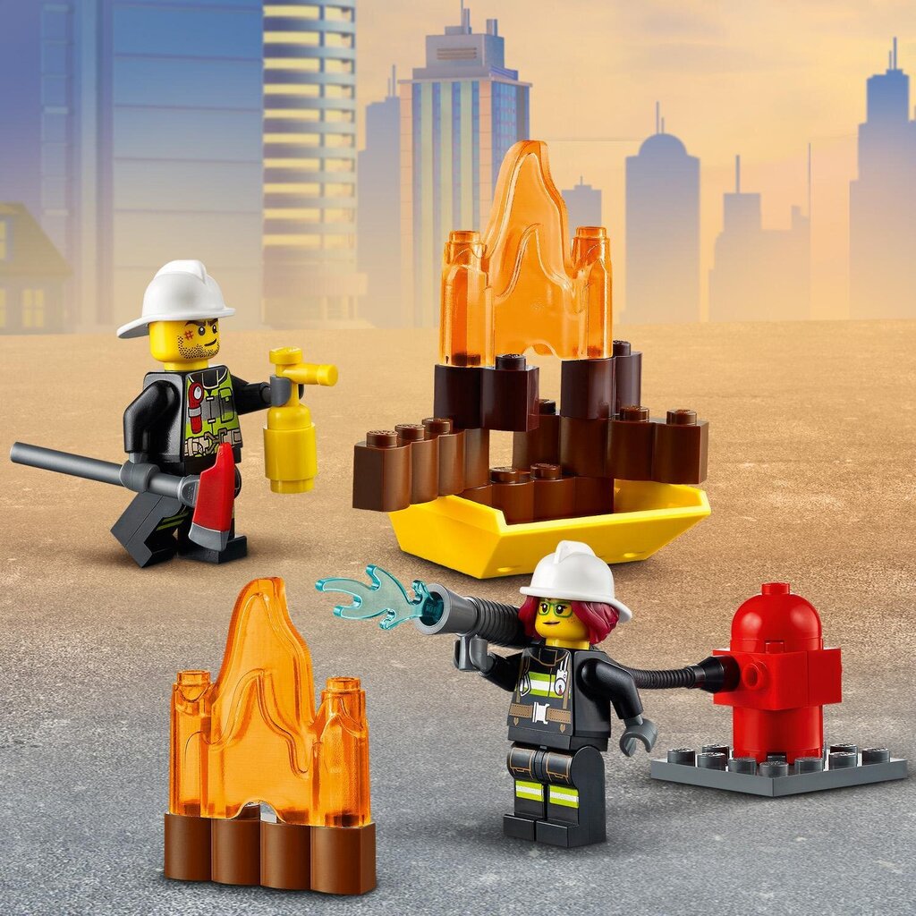 60280 LEGO® City Ugniagesių automobilis su kopėčiomis kaina ir informacija | Konstruktoriai ir kaladėlės | pigu.lt