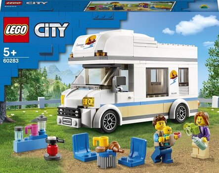 60283 LEGO® City Great Vehicles Отпуск в доме на колесах цена и информация | Конструкторы и кубики | pigu.lt