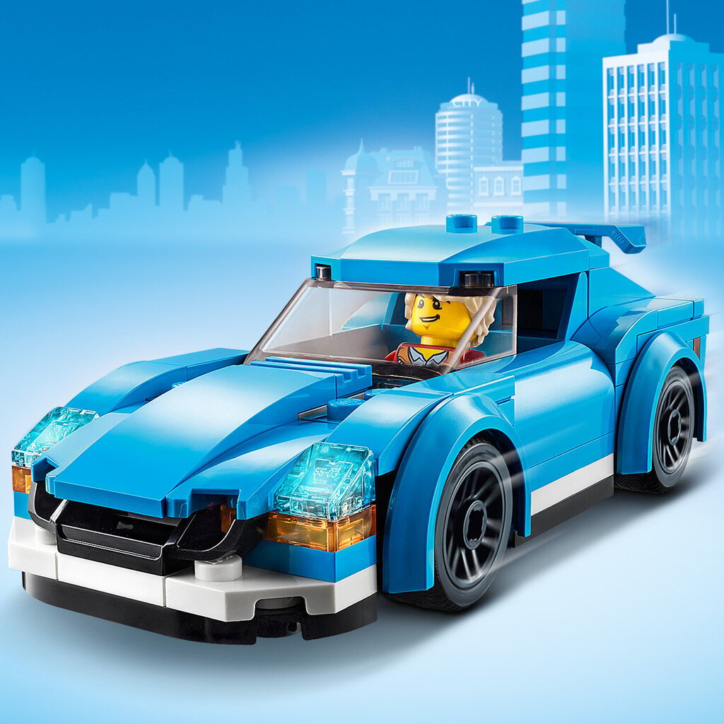 60285 LEGO® City Sportinis automobilis kaina ir informacija | Konstruktoriai ir kaladėlės | pigu.lt