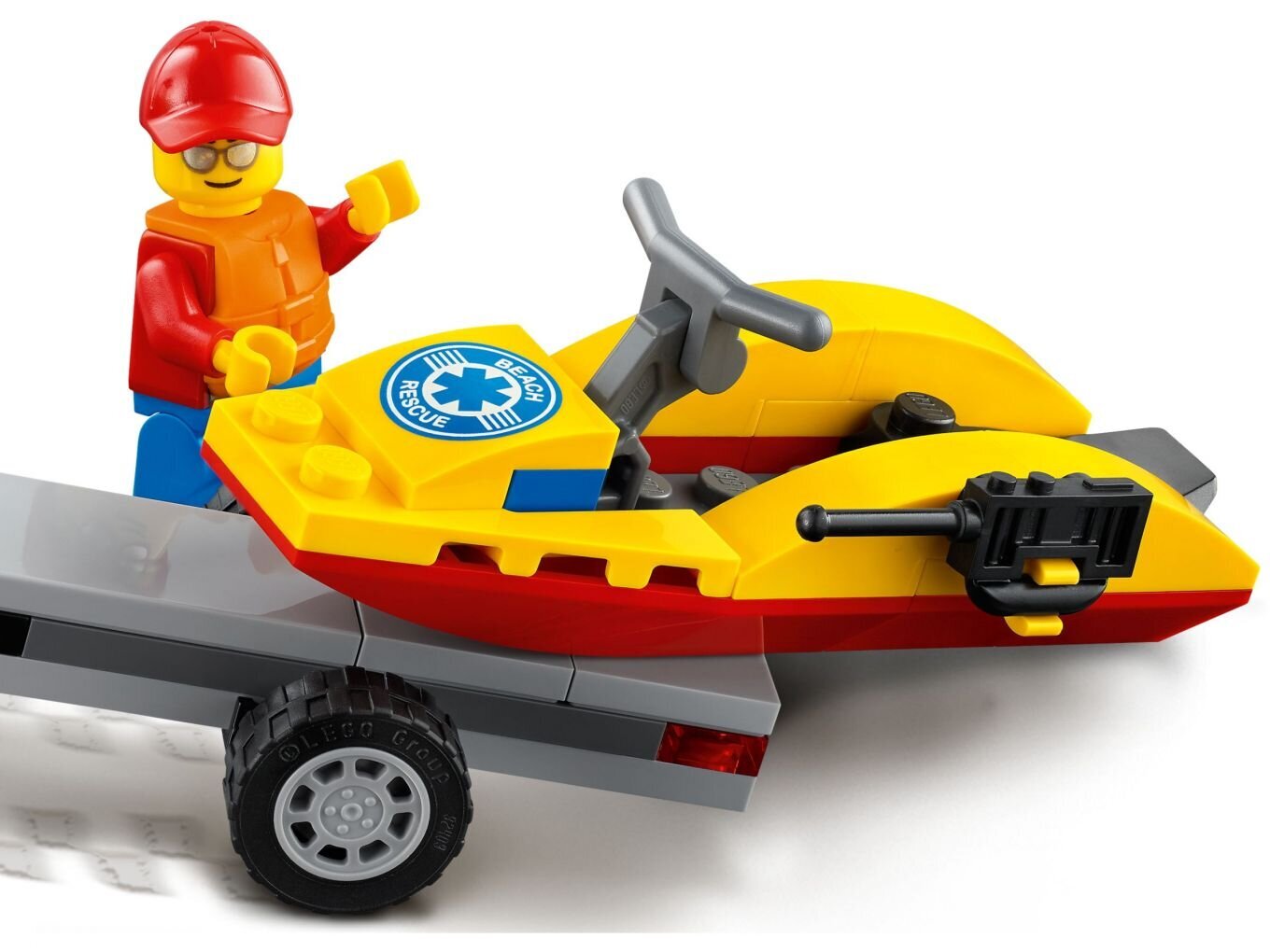 60286 LEGO® City Paplūdimio gelbėtojų visureigis kaina ir informacija | Konstruktoriai ir kaladėlės | pigu.lt