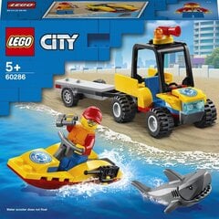 60286 LEGO® City Paplūdimio gelbėtojų visureigis kaina ir informacija | Konstruktoriai ir kaladėlės | pigu.lt