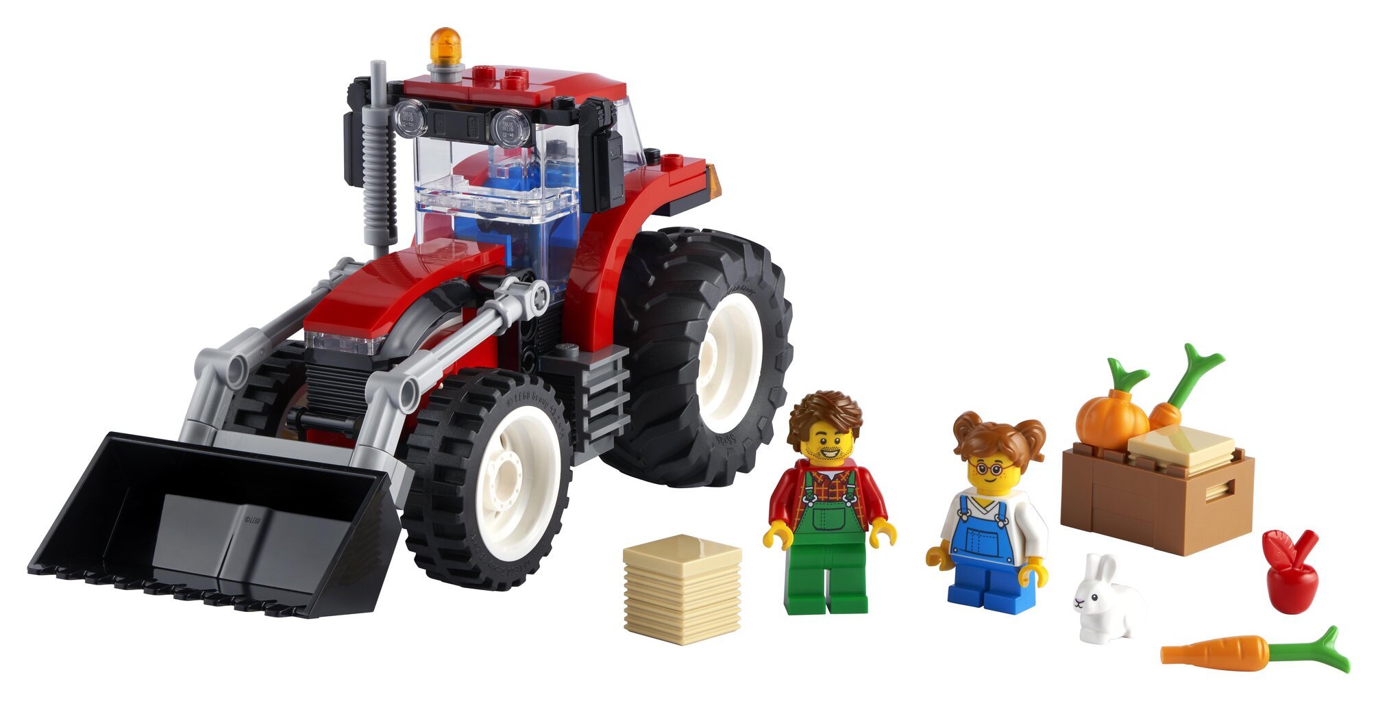 60287 LEGO® City Traktorius kaina ir informacija | Konstruktoriai ir kaladėlės | pigu.lt