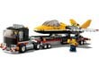 60289 LEGO® City Aviacijos šventės reaktyvinio lėktuvo transporteris цена и информация | Konstruktoriai ir kaladėlės | pigu.lt