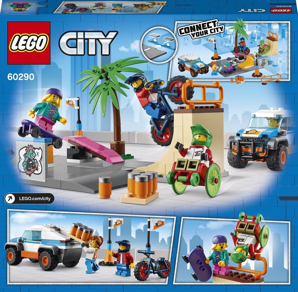 60290 LEGO® City Riedučių parkas kaina ir informacija | Konstruktoriai ir kaladėlės | pigu.lt