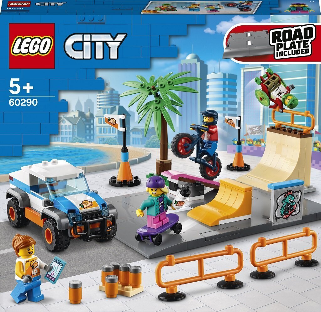 60290 LEGO® City Riedučių parkas kaina ir informacija | Konstruktoriai ir kaladėlės | pigu.lt