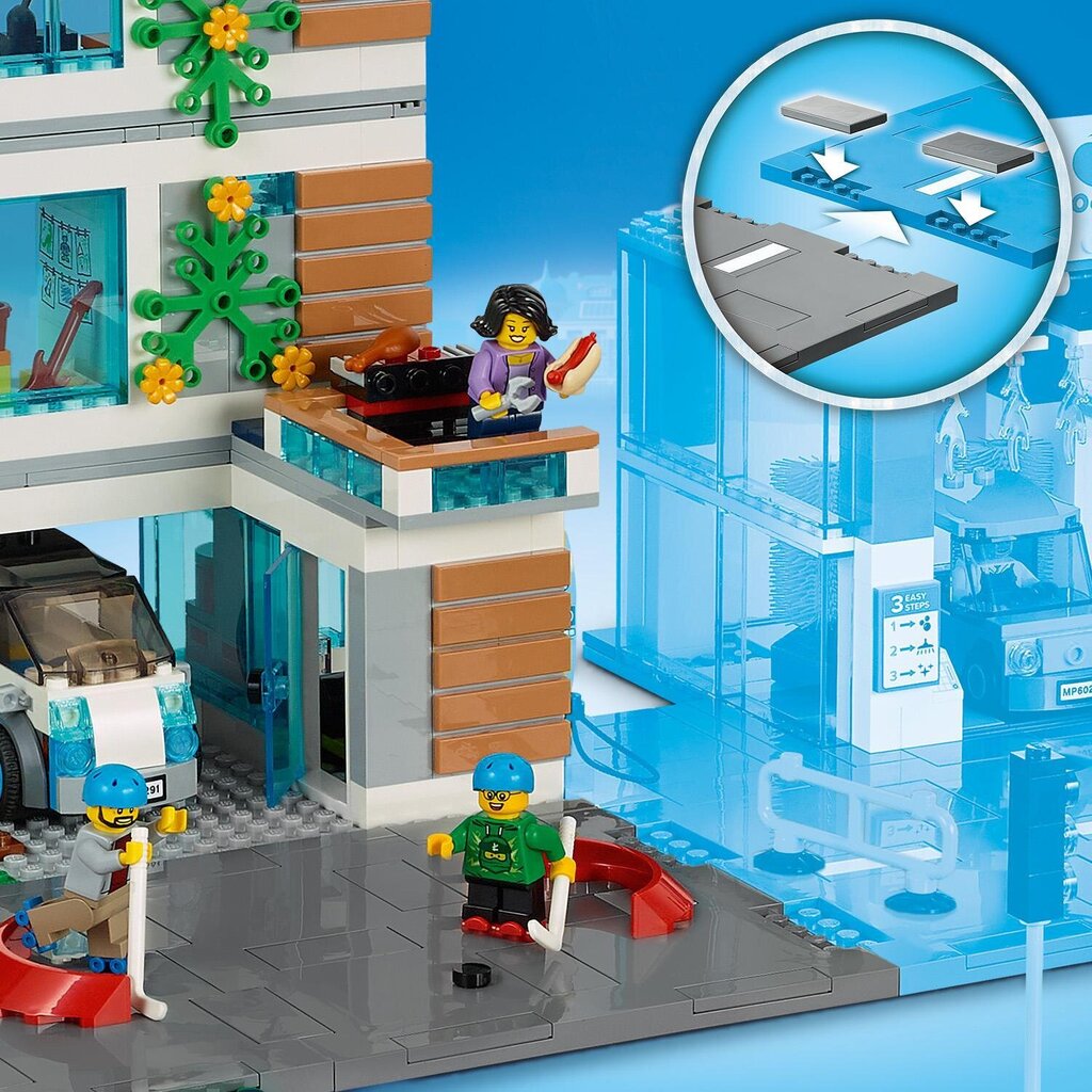 60291 LEGO® City Šeimos namas kaina ir informacija | Konstruktoriai ir kaladėlės | pigu.lt