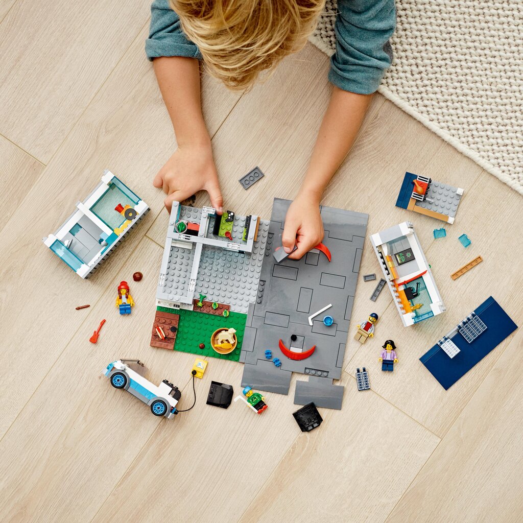 60291 LEGO® City Šeimos namas kaina ir informacija | Konstruktoriai ir kaladėlės | pigu.lt