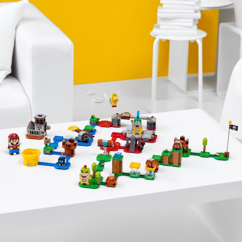 71380 LEGO® Super Mario Įgusk konstruoti savo nuotykių kūrimo rinkiniu kaina ir informacija | Konstruktoriai ir kaladėlės | pigu.lt