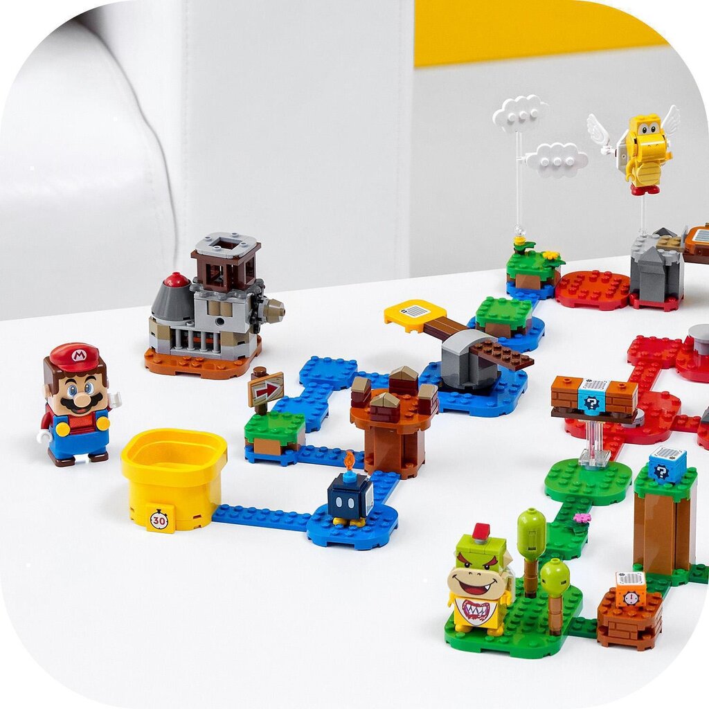 71380 LEGO® Super Mario Įgusk konstruoti savo nuotykių kūrimo rinkiniu kaina ir informacija | Konstruktoriai ir kaladėlės | pigu.lt