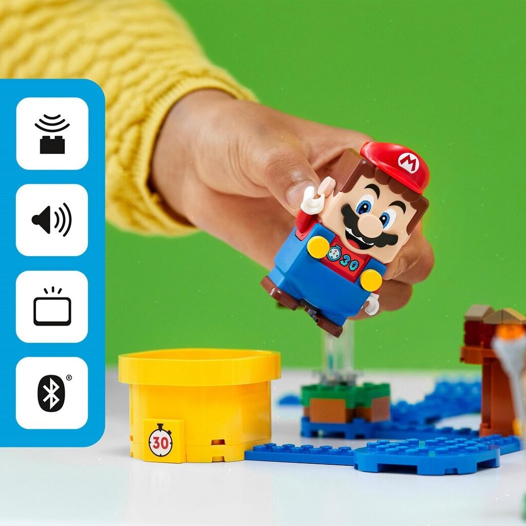 71380 LEGO® Super Mario Įgusk konstruoti savo nuotykių kūrimo rinkiniu kaina ir informacija | Konstruktoriai ir kaladėlės | pigu.lt