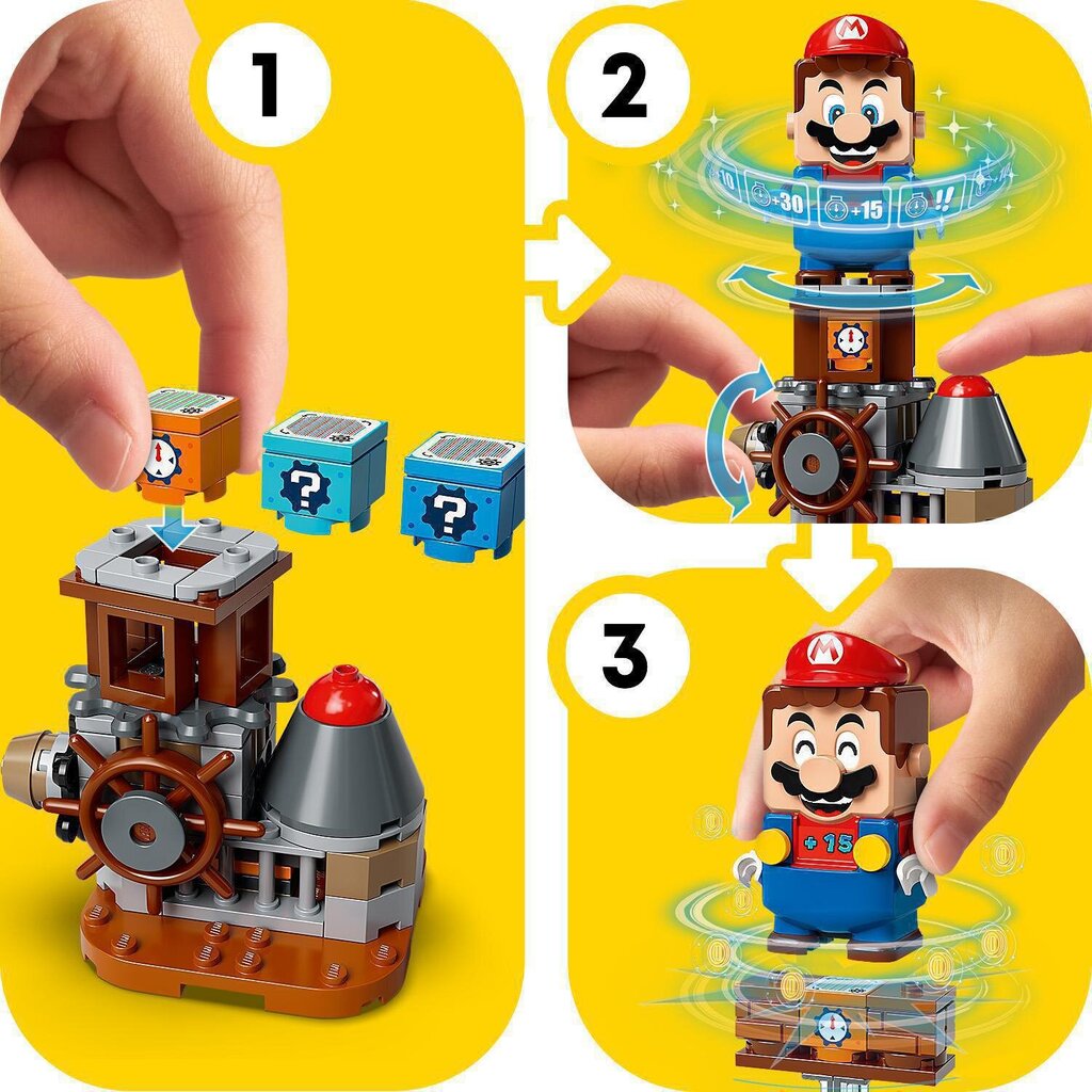 71380 LEGO® Super Mario Įgusk konstruoti savo nuotykių kūrimo rinkiniu kaina ir informacija | Konstruktoriai ir kaladėlės | pigu.lt