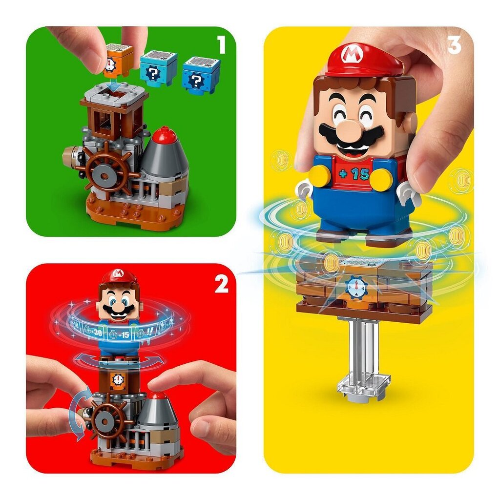 71380 LEGO® Super Mario Įgusk konstruoti savo nuotykių kūrimo rinkiniu kaina ir informacija | Konstruktoriai ir kaladėlės | pigu.lt