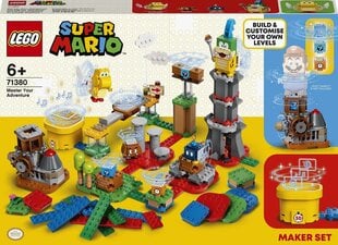 71380 LEGO® Super Mario Научитесь строить с помощью своего набора приключений цена и информация | Конструкторы и кубики | pigu.lt