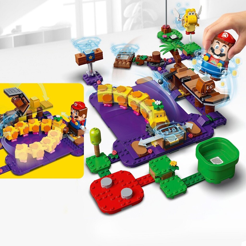 71383 LEGO® Super Mario Vikšro nuodingosios pelkės papildomas rinkinys kaina ir informacija | Konstruktoriai ir kaladėlės | pigu.lt