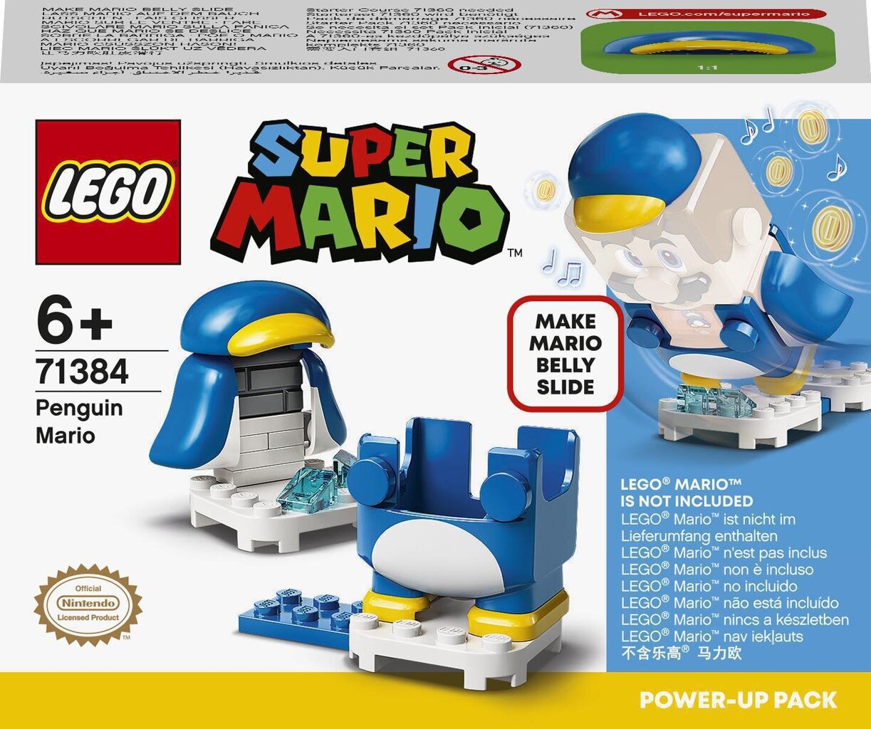 71384 LEGO® Super Mario Марио пакет мощности Пингвин цена | pigu.lt