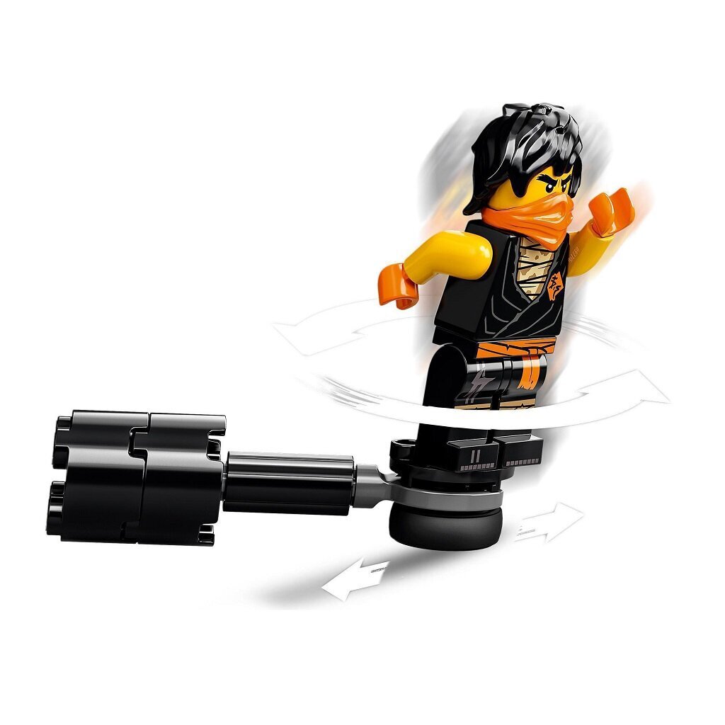 71733 LEGO® NINJAGO Cole prieš Karį vaiduoklį цена и информация | Konstruktoriai ir kaladėlės | pigu.lt