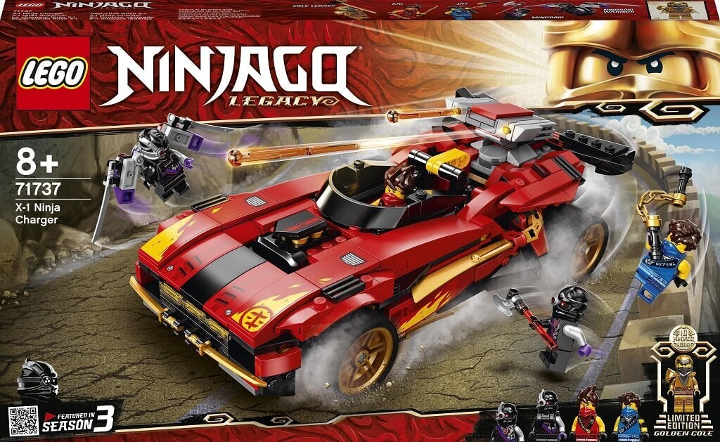 71737 LEGO® NINJAGO X-1 nindzė-padegėjas цена и информация | Konstruktoriai ir kaladėlės | pigu.lt