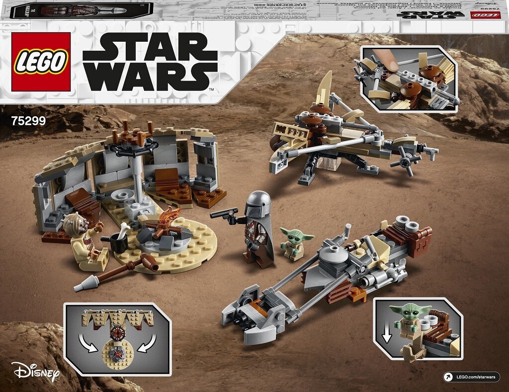 75299 LEGO® Star Wars Bėda Tatuine kaina ir informacija | Konstruktoriai ir kaladėlės | pigu.lt