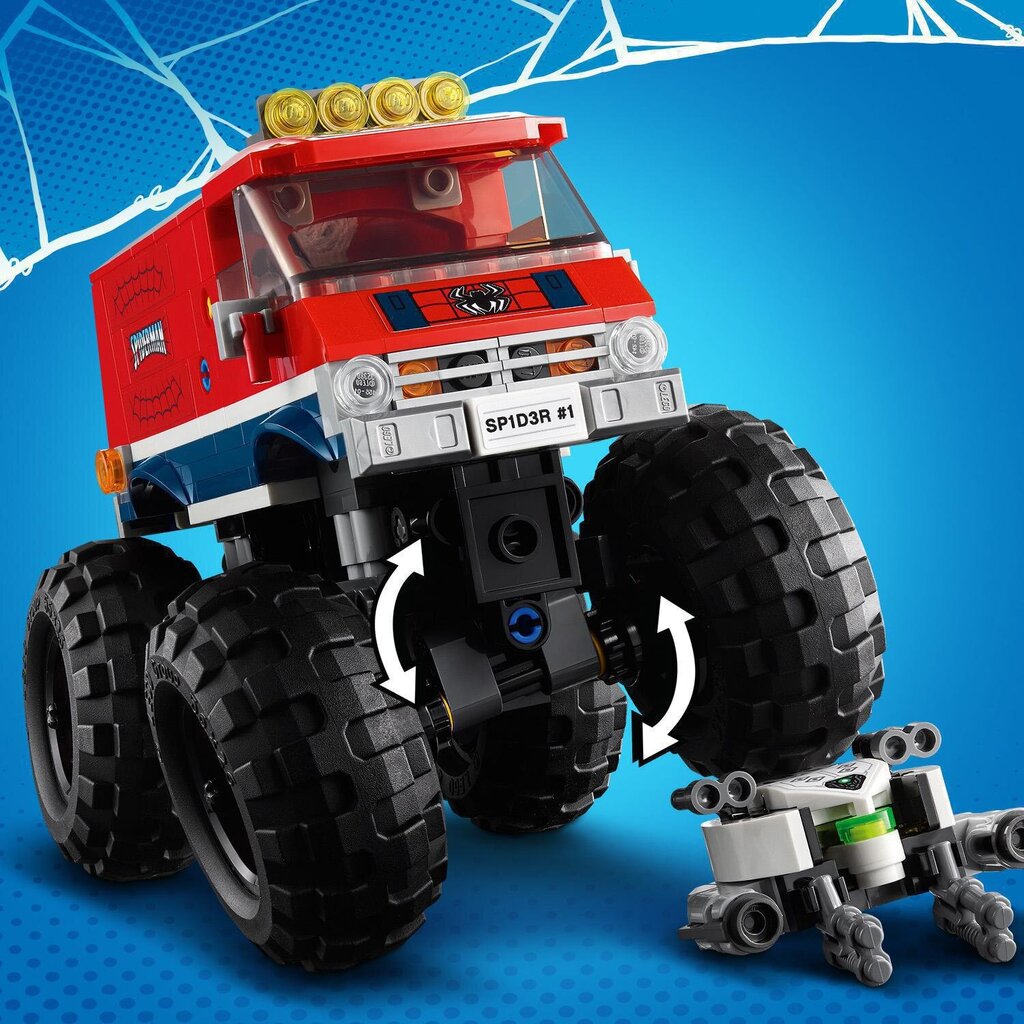 76174 LEGO® Super Heroes Žmogaus voro sunkvežimis monstras prieš Mysterio kaina ir informacija | Konstruktoriai ir kaladėlės | pigu.lt