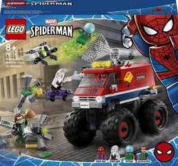 76174 LEGO® Super Heroes Žmogaus voro sunkvežimis monstras prieš Mysterio kaina ir informacija | Konstruktoriai ir kaladėlės | pigu.lt