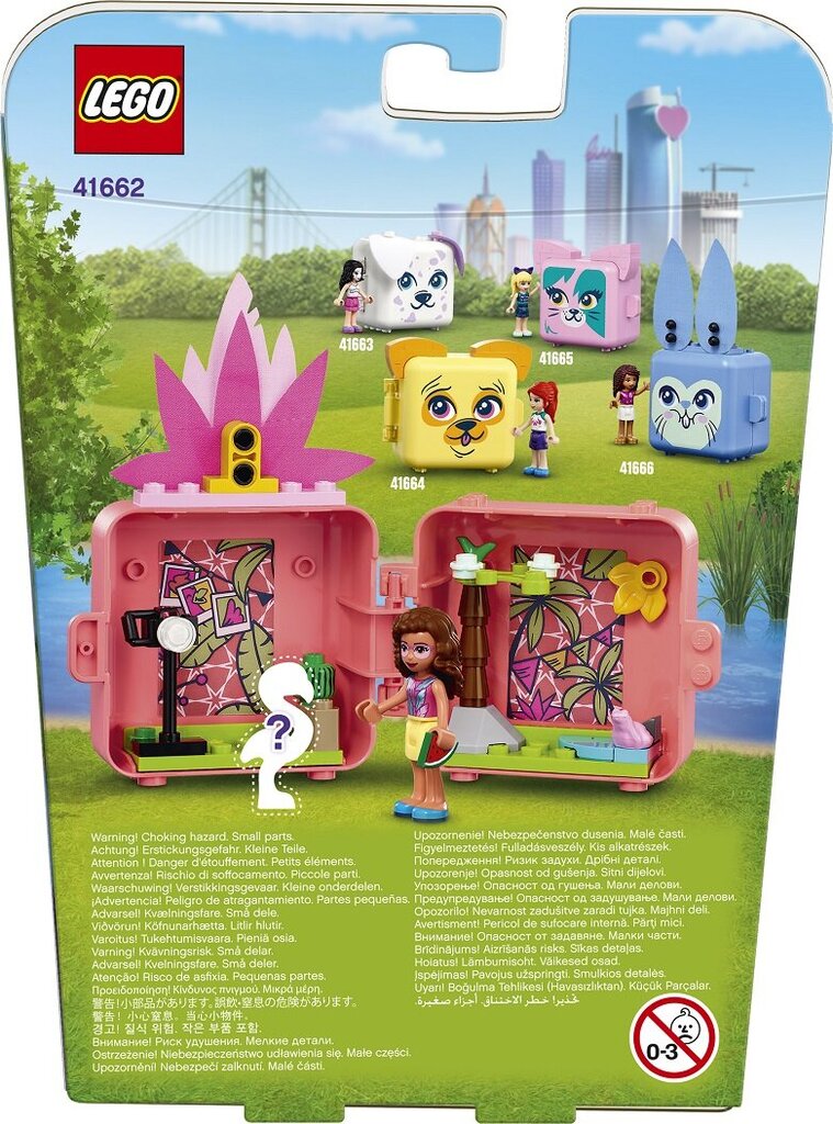 41662 LEGO® Friends Olivia flamingo kubelis kaina ir informacija | Konstruktoriai ir kaladėlės | pigu.lt