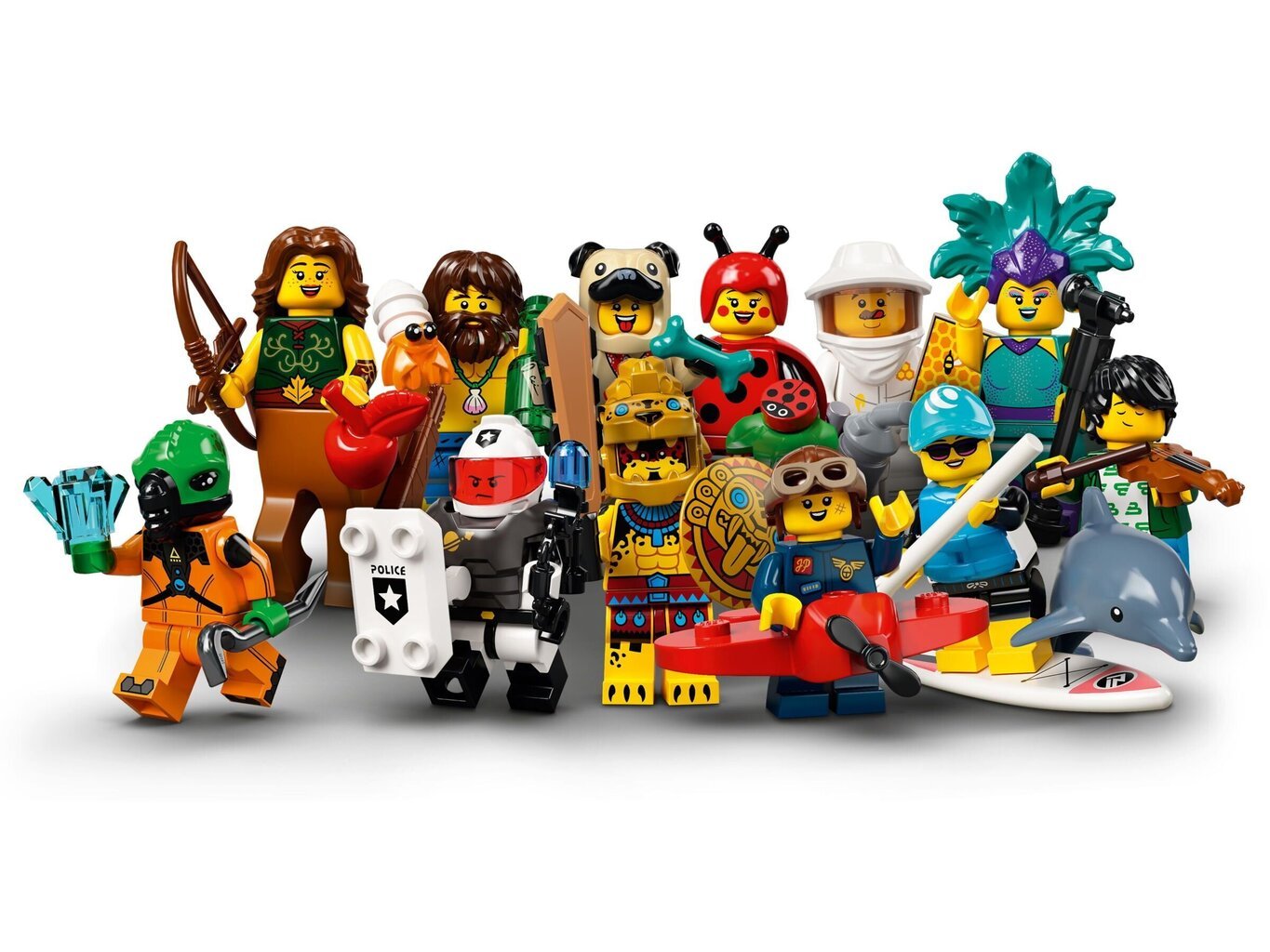 71029 LEGO® Minifigures 21 serija цена и информация | Konstruktoriai ir kaladėlės | pigu.lt