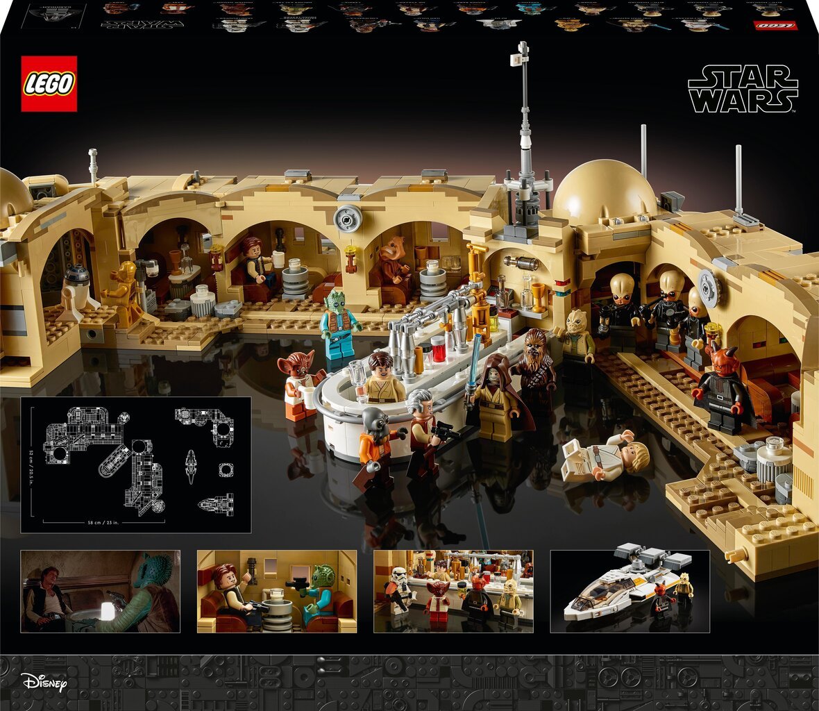 75290 LEGO® Star Wars Mos Eisley Cantina kaina ir informacija | Konstruktoriai ir kaladėlės | pigu.lt