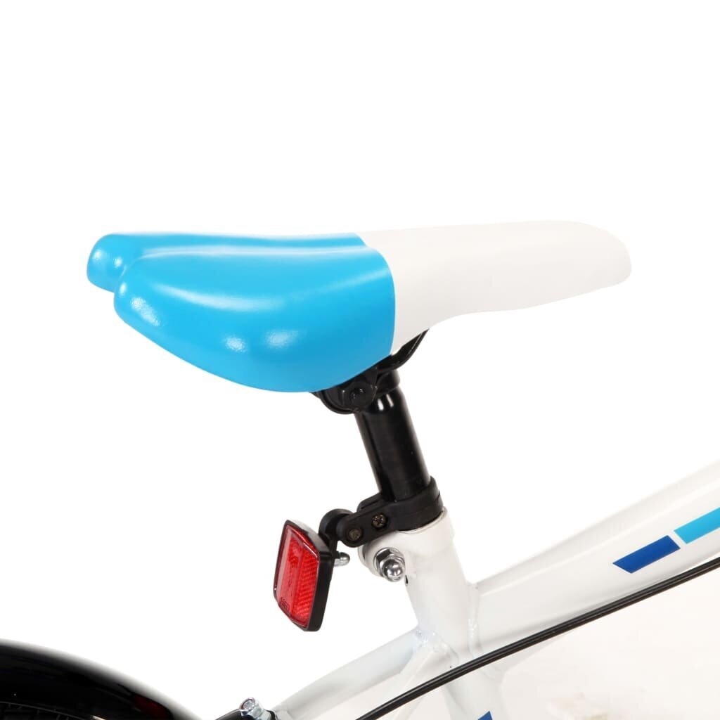 Vaikiškas dviratis vidaXL, 20", mėlynas / baltas kaina ir informacija | Dviračiai | pigu.lt