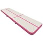 Pripučiamas gimnastikos kilimėlis VidaXL, 700x100x20 cm, rožinis цена и информация | Kilimėliai sportui | pigu.lt
