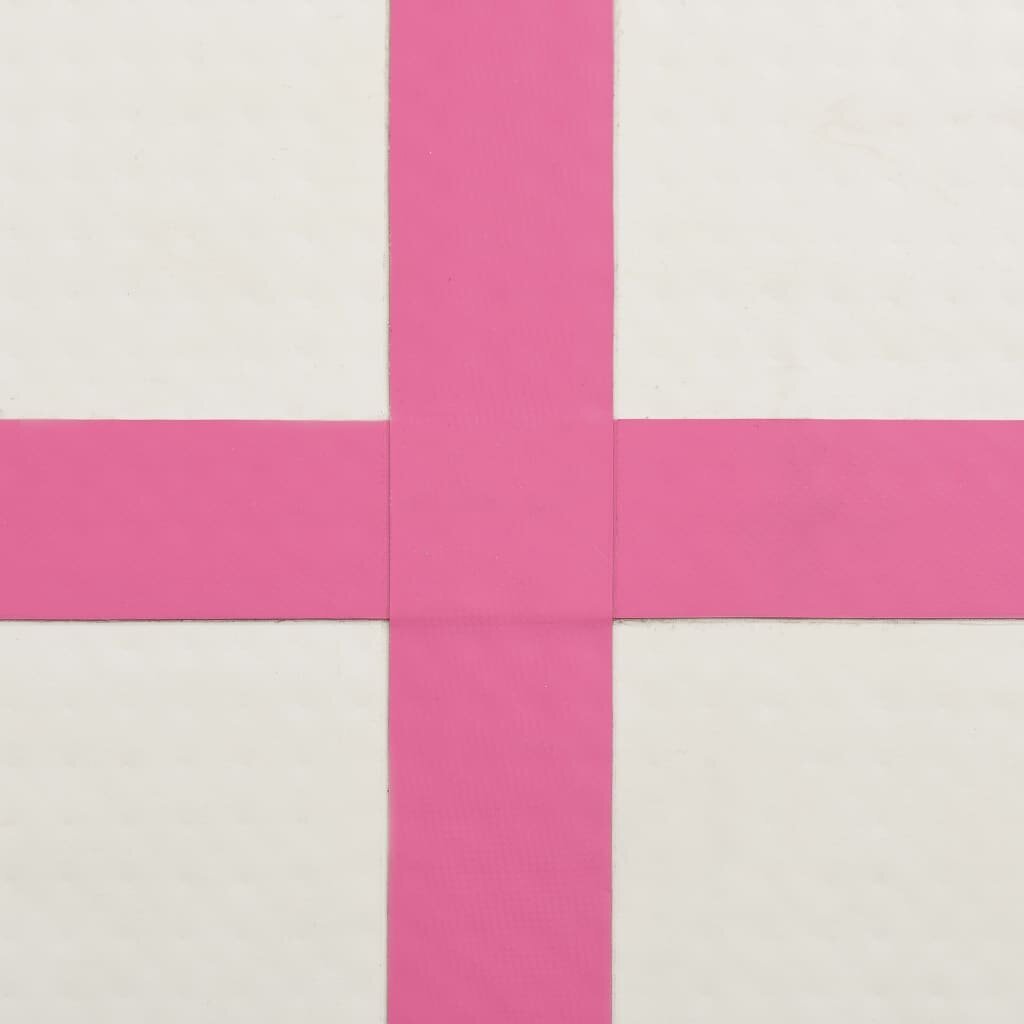 Pripučiamas gimnastikos kilimėlis VidaXL, 200x200x20 cm, rožinis цена и информация | Kilimėliai sportui | pigu.lt