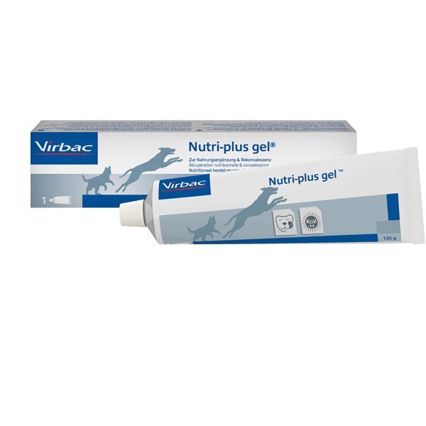 Gelis šunims ir katėms Virbac Nutri-Plus gel, 120 g kaina ir informacija | Vitaminai, papildai, antiparazitinės priemonės šunims | pigu.lt