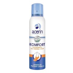 Dezodorantas kojoms ir batams Acerin Comfort, 150 ml kaina ir informacija | Dezodorantai | pigu.lt