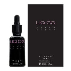 Naktinis veido serumas Liqpharm, LIQ CG Serum Night 7% Glycolic Peel, 30 ml цена и информация | Сыворотки для лица, масла | pigu.lt