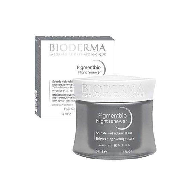 Naktinis veido kremas Bioderma Pigmentbio Night Renewer, 50 ml kaina ir informacija | Veido kremai | pigu.lt