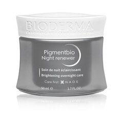 Ночной крем для лица Bioderma Pigmentbio Night Renewer, 50 мл цена и информация | Кремы для лица | pigu.lt