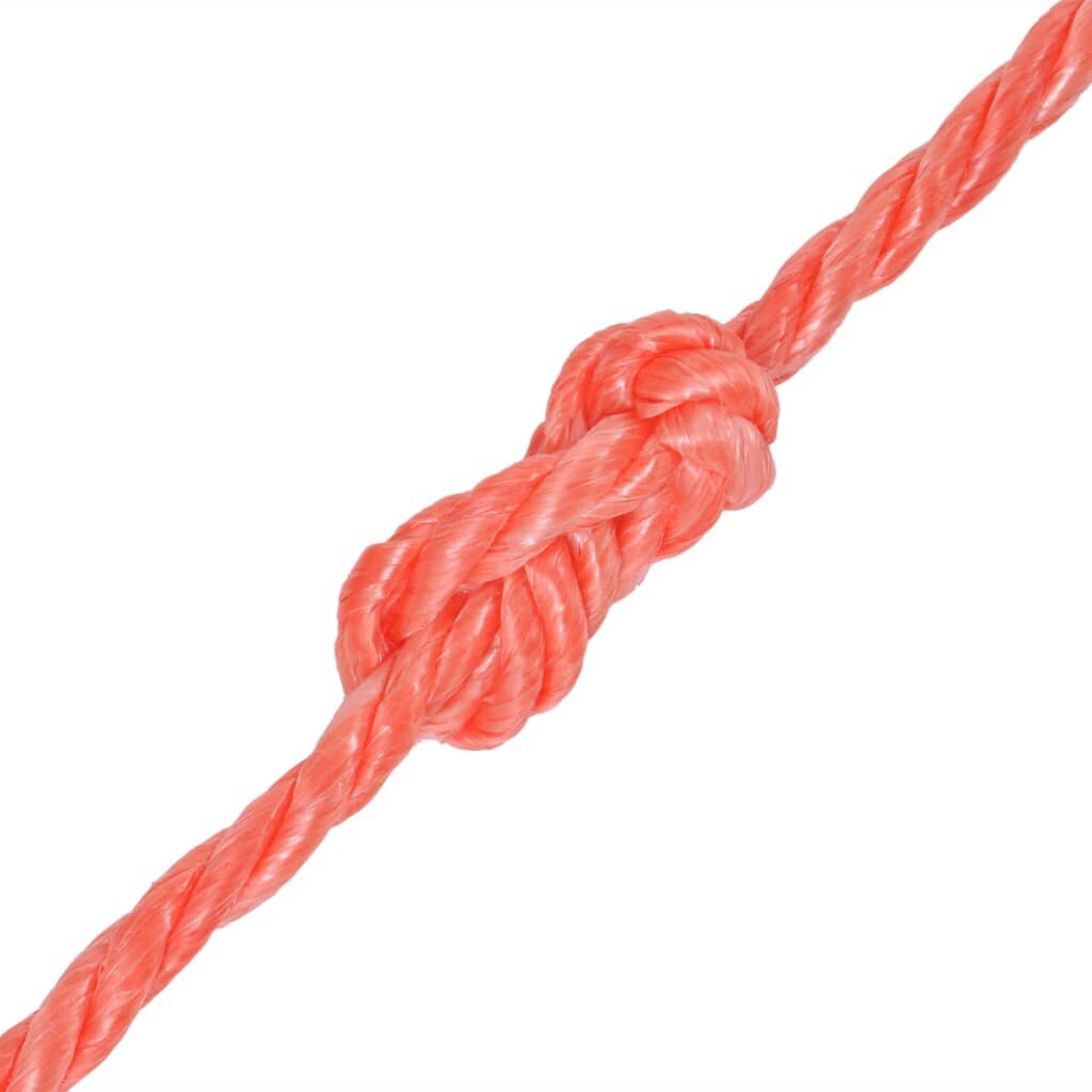 Susukta virvė, oranžinė, 250m, polipropilenas, 14mm цена и информация | Sodo įrankiai | pigu.lt