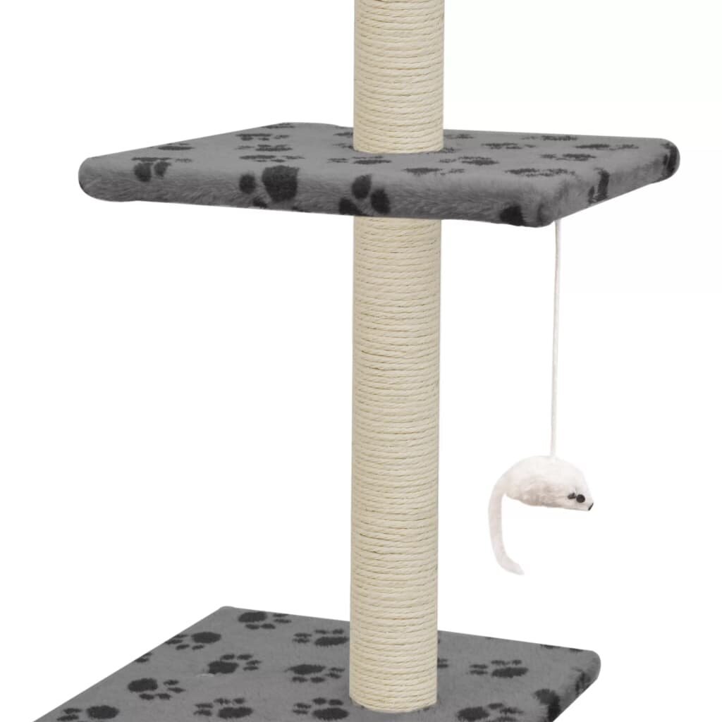 Draskyklė katėms su stovu iš sizalio, 260 cm, kaina ir informacija | Draskyklės | pigu.lt