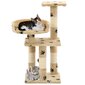 Draskyklė katėms vidaXL, 65cm, ruda цена и информация | Draskyklės | pigu.lt
