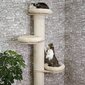 Draskyklė katėms Kerbl Dolomit Tower, 187 cm, smėlio kaina ir informacija | Draskyklės | pigu.lt